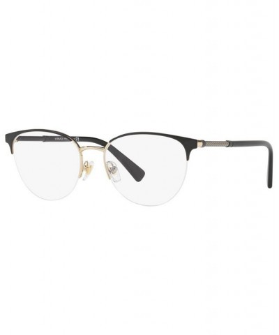 VE1247 Women's Phantos Eyeglasses Black Gold $93.00 Womens