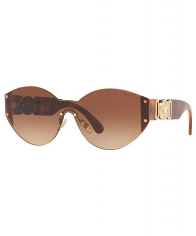 Women's Sunglasses VE2224 46 GOLD/BROWN GRADIENT BROWN $79.35 Womens