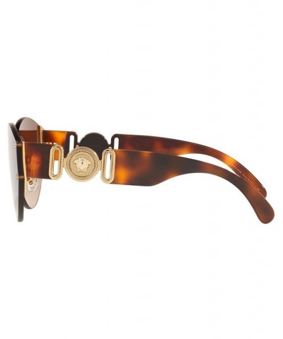 Women's Sunglasses VE2224 46 GOLD/BROWN GRADIENT BROWN $79.35 Womens