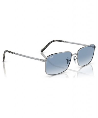 Unisex Sunglasses RB3717 Silver-Tone $42.72 Unisex