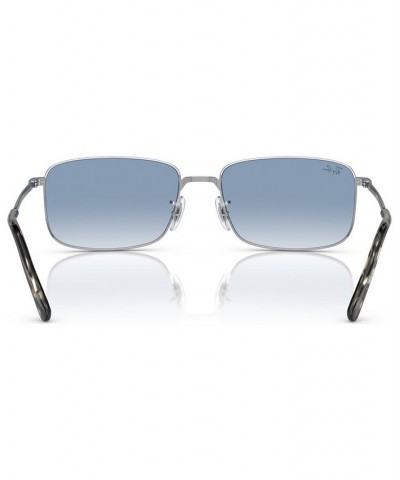 Unisex Sunglasses RB3717 Silver-Tone $42.72 Unisex