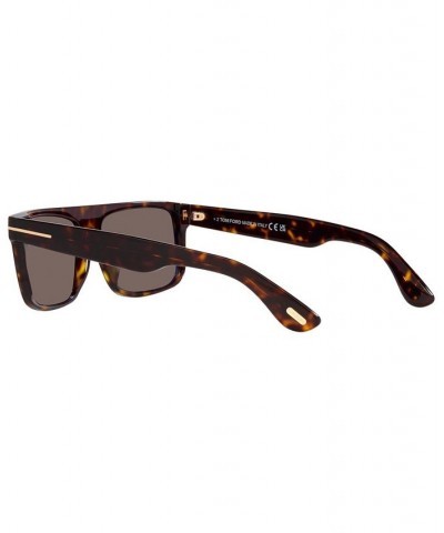 Men's FT0999 58 Sunglasses TR00153158-X Black Shiny $55.90 Mens