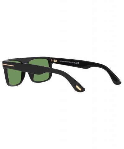 Men's FT0999 58 Sunglasses TR00153158-X Black Shiny $55.90 Mens