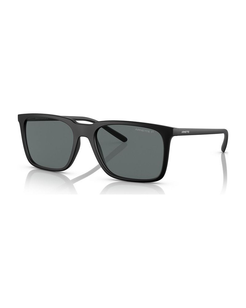 Unisex Polarized Sunglasses AN431456-P Matte Black $26.10 Unisex