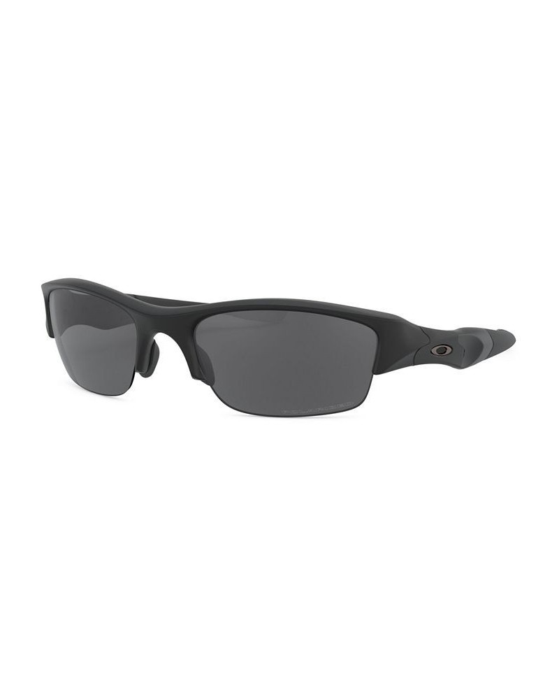 Flak Jacket Polarized Sunglasses OO9008 MATTE BLACK $38.52 Unisex