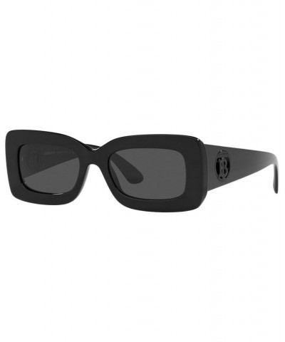 Women's Sunglasses BE4343 52 Black $77.00 Womens