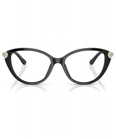 Women's Cat Eye Eyeglasses MK4098BU53-O Black $52.38 Womens