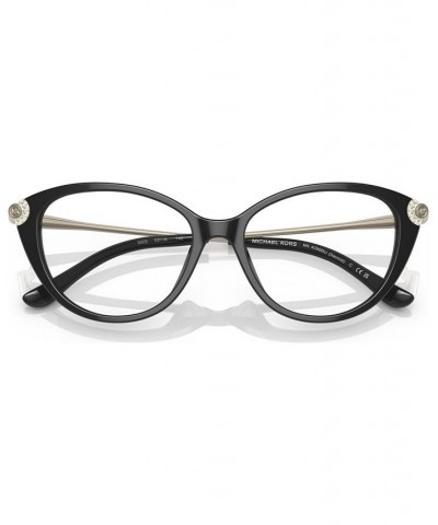 Women's Cat Eye Eyeglasses MK4098BU53-O Black $52.38 Womens