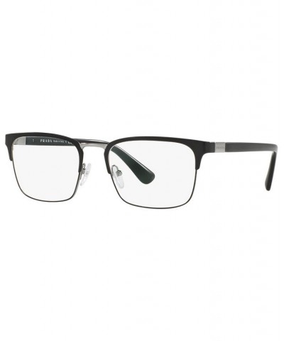 PR 54TV Men's Rectangle Eyeglasses Matte Blac $83.76 Mens