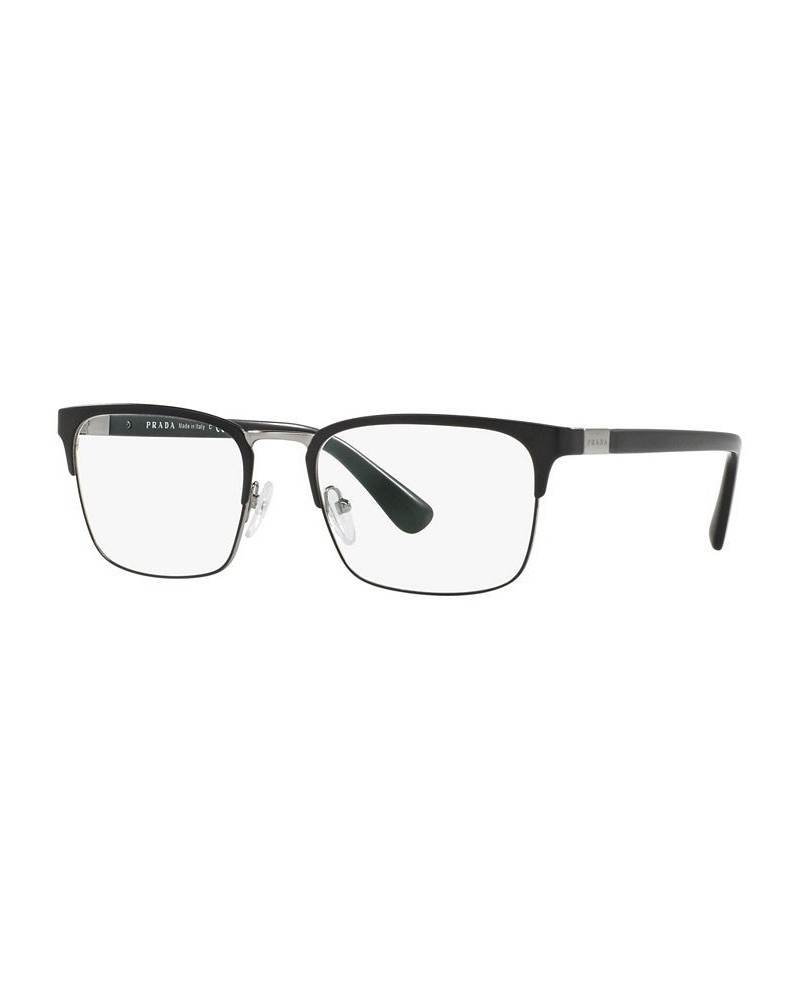 PR 54TV Men's Rectangle Eyeglasses Matte Blac $83.76 Mens