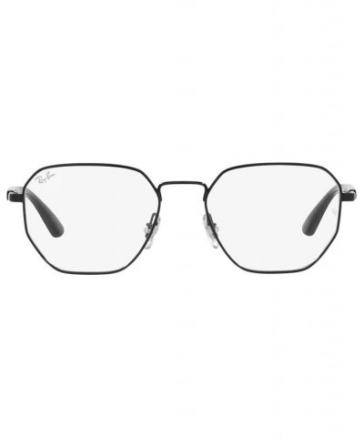 RB6471 Unisex Irregular Eyeglasses Black $13.49 Unisex