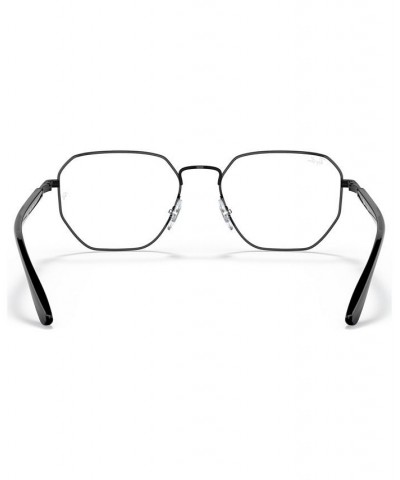 RB6471 Unisex Irregular Eyeglasses Black $13.49 Unisex