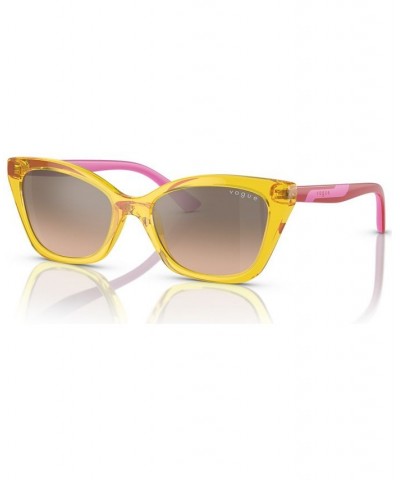 Jr Kids Sunglasses VJ2020 Transparent Yellow $12.69 Kids