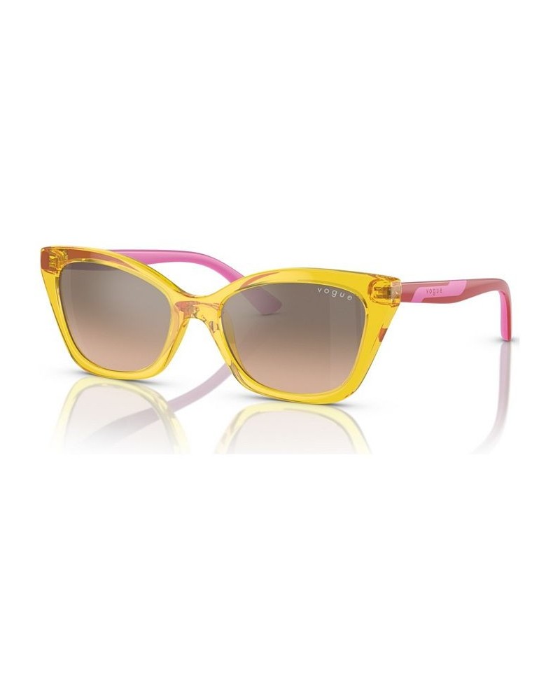 Jr Kids Sunglasses VJ2020 Transparent Yellow $12.69 Kids