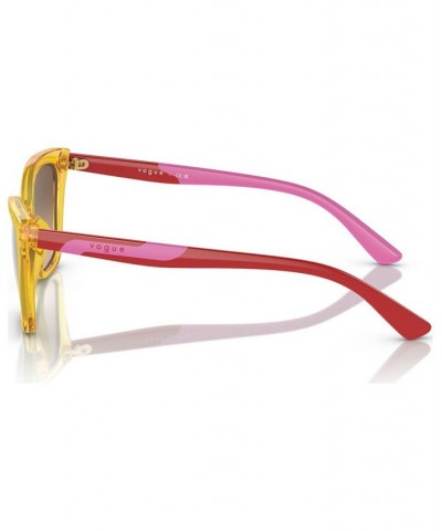 Jr Kids Sunglasses VJ2020 Transparent Yellow $12.69 Kids