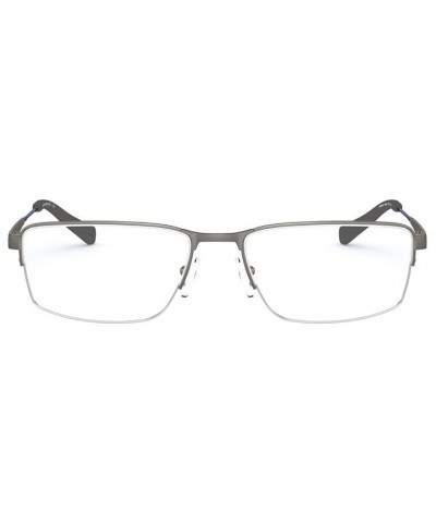 Armani Exchange AX1038 Men's Rectangle Eyeglasses Gunmetal $30.14 Mens