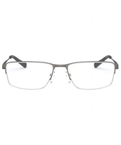 Armani Exchange AX1038 Men's Rectangle Eyeglasses Gunmetal $30.14 Mens