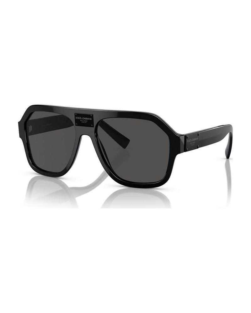 Men's Sunglasses DG443358-X 58 Black $70.68 Mens
