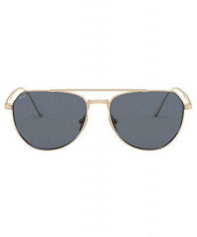 Sunglasses PO5003ST 54 GOLD/LIGHT BLUE $113.10 Unisex