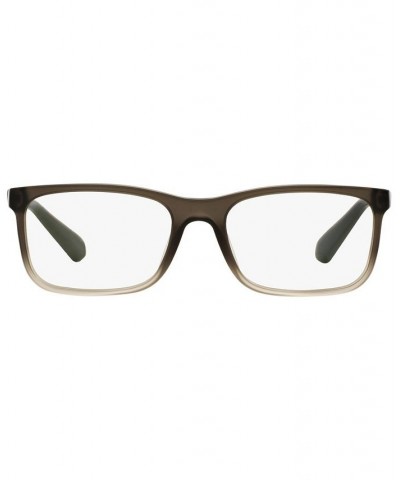 AR7092 Men's Square Eyeglasses Matte Gray Gradient $77.14 Mens