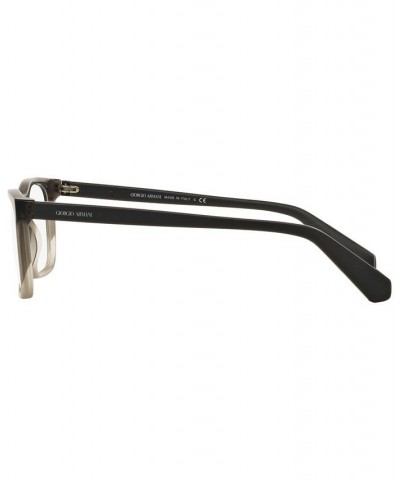 AR7092 Men's Square Eyeglasses Matte Gray Gradient $77.14 Mens