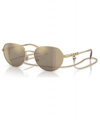 Women's Sunglasses 0VO4254S 280 Created for Macy's Gold-Tone $26.00 Womens