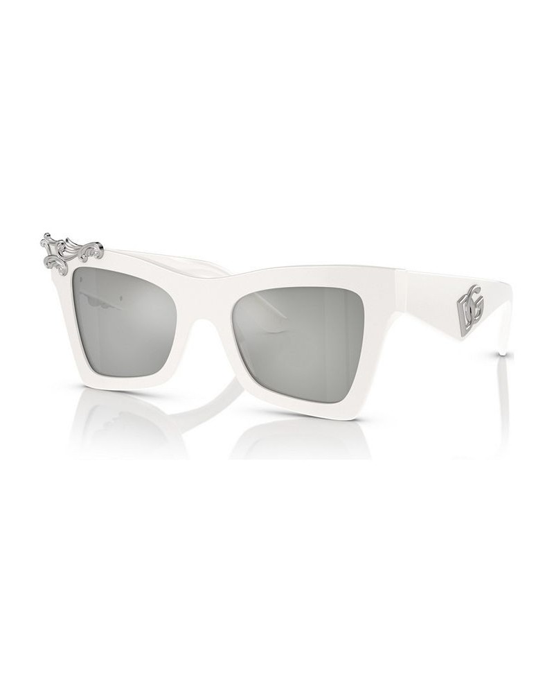 Women's Sunglasses DG4434 White $45.54 Womens