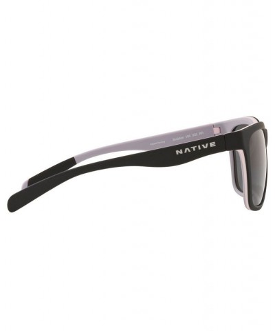 Native Men's Polarized Sunglasses XD9005 56 MATTE BLACK/BLUSH/VIOLET/GREY $7.08 Mens