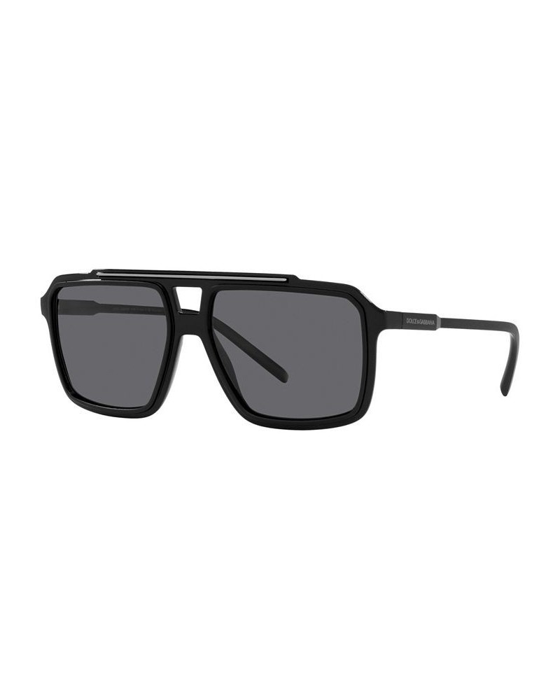 Men's Polarized Sunglasses DG6147 57 Black $45.86 Mens