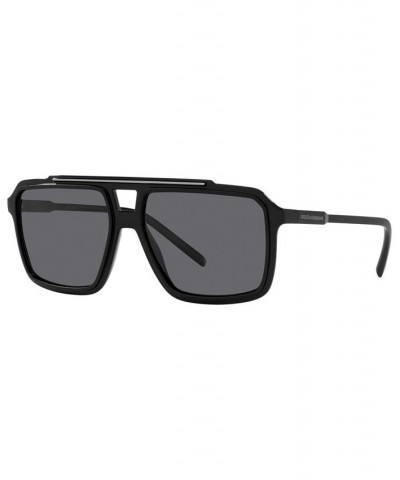 Men's Polarized Sunglasses DG6147 57 Black $45.86 Mens