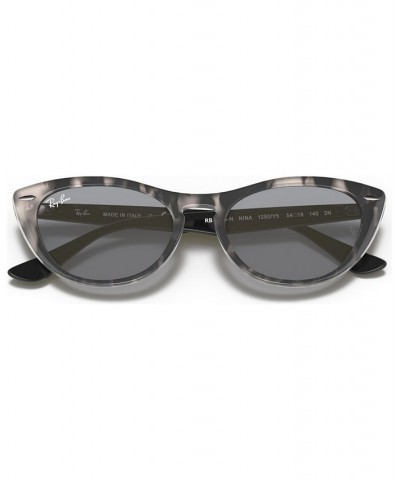 Sunglasses RB4314N NINA HAVANA GREY / BLUE MIR GOLD $33.83 Unisex