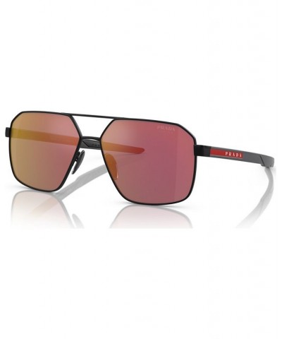 Men's Sunglasses PS 55WS Matte Black $102.87 Mens