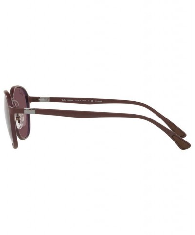 Unisex Polarized Sunglasses RB4341CH 51 Violet $58.24 Unisex