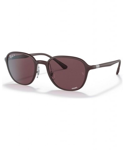 Unisex Polarized Sunglasses RB4341CH 51 Violet $58.24 Unisex