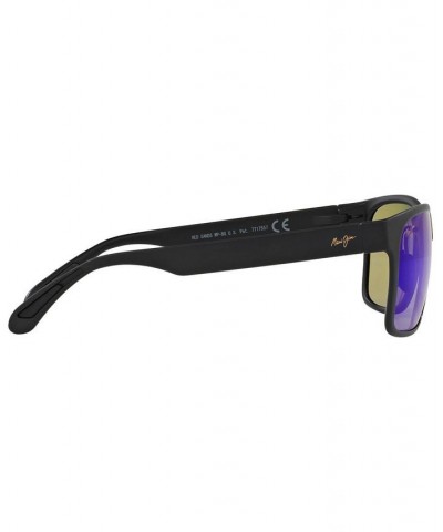 Red Sands Polarized Sunglasses 432 Blue Hawaii Collection BLACK MATTE/BLUE MIRROR POLAR $74.70 Unisex