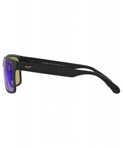 Red Sands Polarized Sunglasses 432 Blue Hawaii Collection BLACK MATTE/BLUE MIRROR POLAR $74.70 Unisex