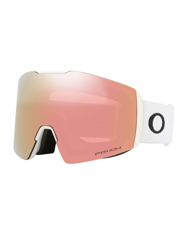Unisex Fall Line L Snow Goggles OO7099-59 Matte White $60.48 Unisex
