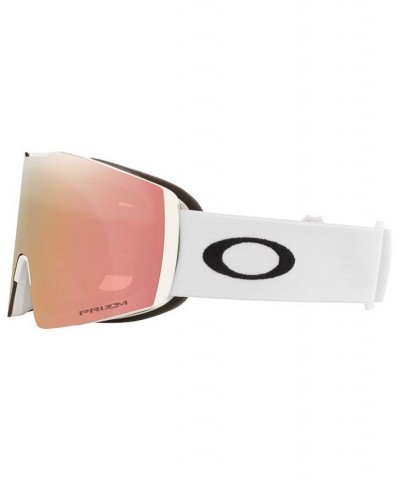 Unisex Fall Line L Snow Goggles OO7099-59 Matte White $60.48 Unisex