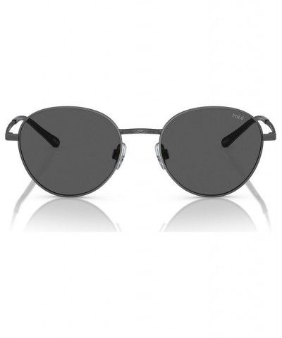 Men's Sunglasses PH3144 Semishiny Dark Gunmetal $42.96 Mens