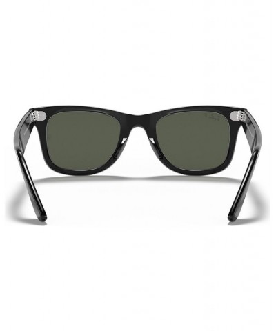 Polarized Sunglasses RB2140 ORIGINAL WAYFARER BLACK/GREEN POLAR $38.34 Unisex