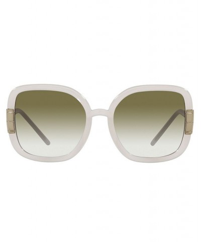 Women's Sunglasses TY9063U 56 MILKY IVORY/OLIVE GRADIENT $43.24 Womens