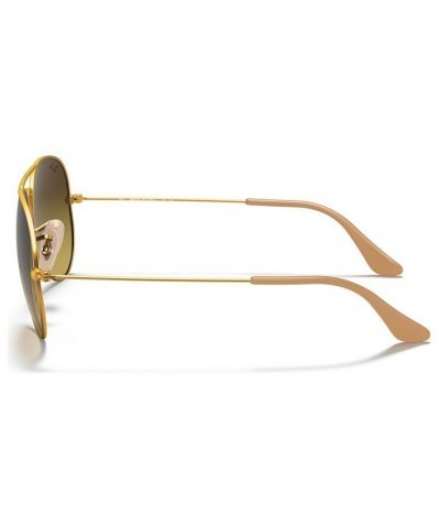 Sunglasses RB3025 AVIATOR GRADIENT Gold/Brown $26.70 Unisex