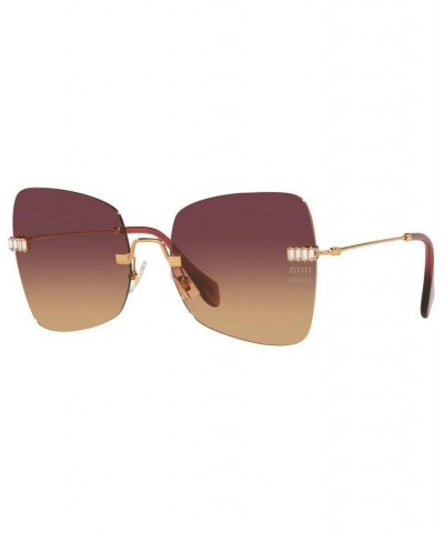 Women's Sunglasses MU 50WS 59 Shiny Gold-Tone $90.00 Womens