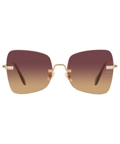 Women's Sunglasses MU 50WS 59 Shiny Gold-Tone $90.00 Womens