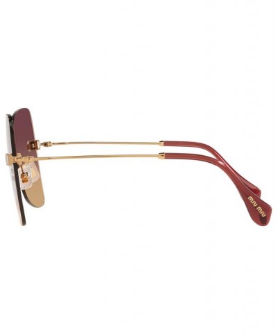 Women's Sunglasses MU 50WS 59 Shiny Gold-Tone $90.00 Womens