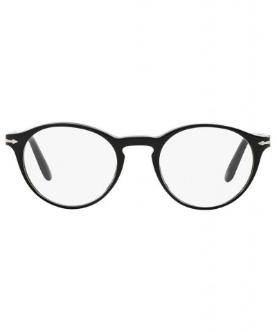 PO3092V Men's Phantos Eyeglasses Black $54.60 Mens