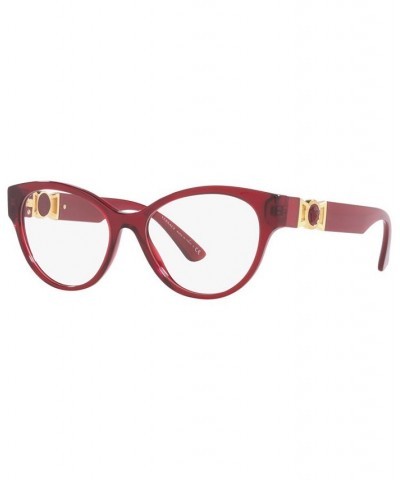 VE3313F Women's Round Low Bridge Fit Eyeglasses Havana $79.24 Womens