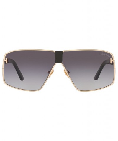 Men's Sunglasses TR001401 66 Gold-Tone Pink Shiny $111.15 Mens