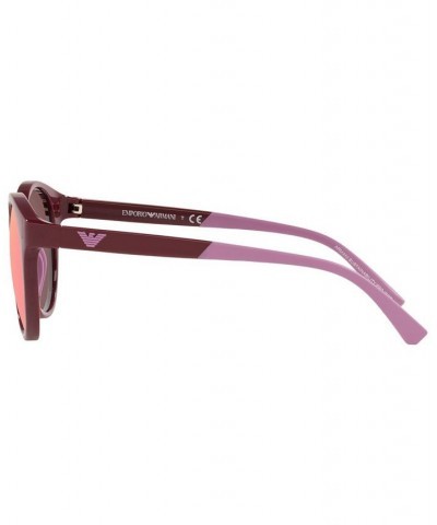 Women's Sunglasses EA4185 47 Shiny Red $30.96 Womens