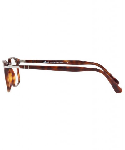 PO3189V Men's Square Eyeglasses Brown $98.10 Mens